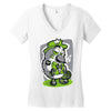 bird and money Women's V-Neck T-Shirt