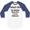 February girls 3/4 Sleeve Shirt