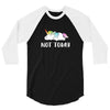 Unicorn Says Not Today 3/4 Sleeve Shirt