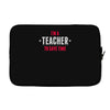 i am a teacher Laptop sleeve