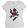 dope birds Women's Triblend Scoop T-shirt