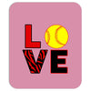 love softball Mousepad
