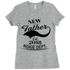 New Father 2018 Rokie Dept. Ladies Fitted T-Shirt