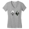 ice and fire Women's V-Neck T-Shirt