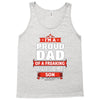 proud dad son Tank Top