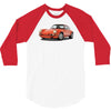 red car 3/4 Sleeve Shirt
