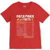 December Girl Facts Capricorn V-Neck Tee