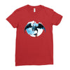night fury Ladies Fitted T-Shirt