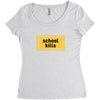 School Kills Women's Triblend Scoop T-shirt