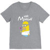 simpsons minion movie parody homer funny V-Neck Tee