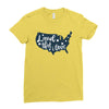 Land That I Love Ladies Fitted T-Shirt
