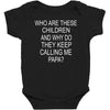 who are these children (2) Baby Bodysuit