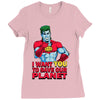 planeteer call Ladies Fitted T-Shirt