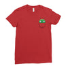 Mooncake Pocket Ladies Fitted T-Shirt