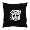 transformers mosaic Throw Pillow