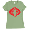 cobra gi joe Ladies Fitted T-Shirt