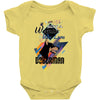 who loves doberman Baby Bodysuit