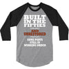 funny  built in the 50&rsquo;s, ideal gift or christmas present. 3/4 Sleeve Shirt
