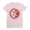 pi day logo Ladies Fitted T-Shirt