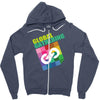 global gathering Zipper Hoodie