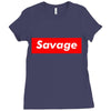 savage Ladies Fitted T-Shirt