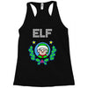 elf christmas Racerback Tank