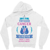 I am a Thyroid Cancer Survivor - What's Your Superpower? Zipper Hoodie