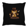 indiana link Throw Pillow