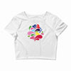 colorful art Crop Top