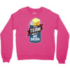 drinking beer Crewneck Sweatshirt