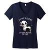 just resting my eyes Women's V-Neck T-Shirt