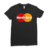 hustle hard Ladies Fitted T-Shirt