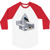 portal bird 3/4 Sleeve Shirt