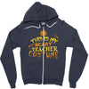 scary teacher costume Zipper Hoodie