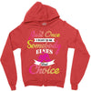 just once i want to be somebody elses fi̇rst choice Zipper Hoodie
