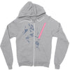 banksy cool darth Zipper Hoodie