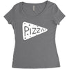 Pizza Women's Triblend Scoop T-shirt