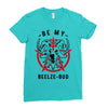 be my beelze bud Ladies Fitted T-Shirt