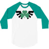 zelda logo treffle trois feuilles 3/4 Sleeve Shirt