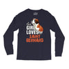 This Girl Loves Saint Bernard Long Sleeve Shirts