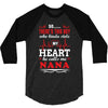 There's This Boy Who Stole My Heart He Calls Me Nana 3/4 Sleeve Shirt
