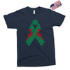 liver ribbon and rose Exclusive T-shirt