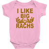 i like big racks Baby Bodysuit