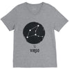 Virgo Zodiac Sign Minimal Design V-Neck Tee
