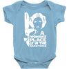a woman's place is in the resistance Baby Bodysuit