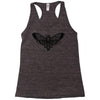 butterfly and skull Racerback Tank