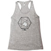 i win Racerback Tank