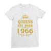 queens are born in 1966 Ladies Fitted T-Shirt