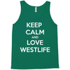 westlife white logo Tank Top