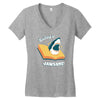 reading is jawsome Women's V-Neck T-Shirt